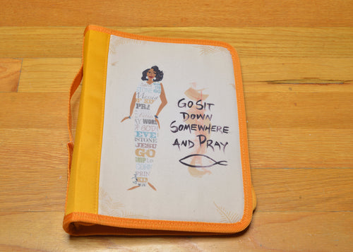 Go Sit Down Somewhere and Pray Bible Cover