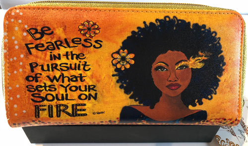 Be Fearless Long Wallet