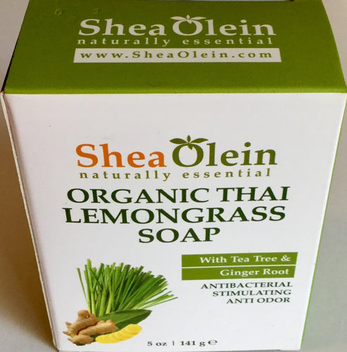 Shea Olein Organic Thai Lemongrass Soap 