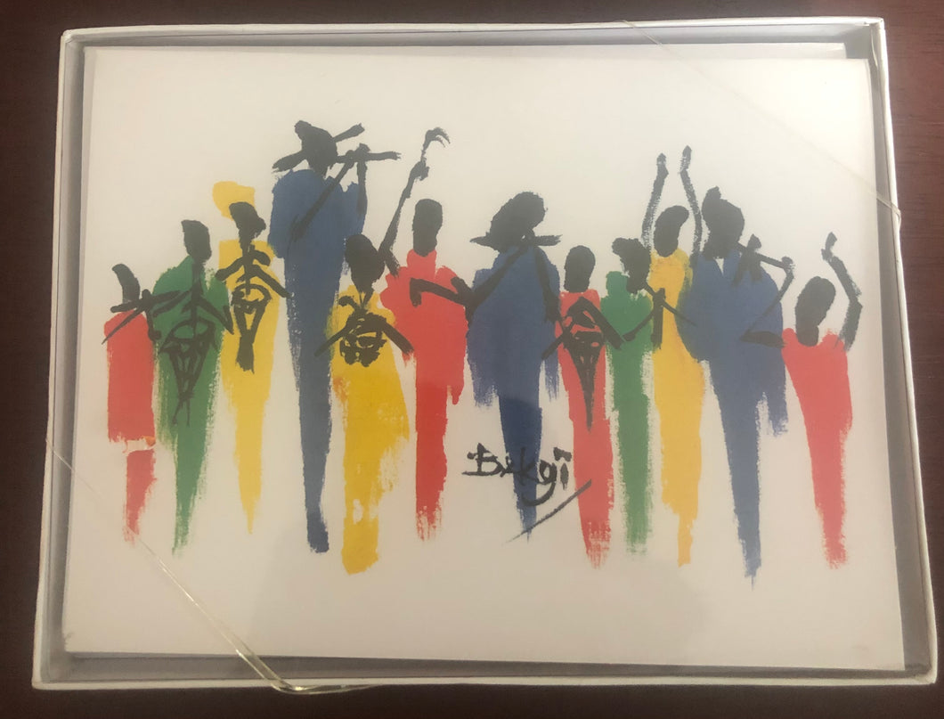 NEW!!! Blank Note Cards Musicians