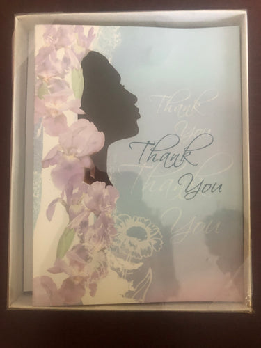 NEW!!! Blank Thank You Cards Lady