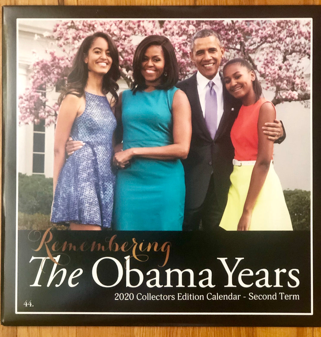 The Obama Years 2020 Wall Calendar