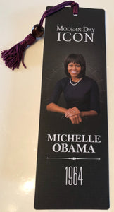 Icon Michelle Obama 1964 Bookmark