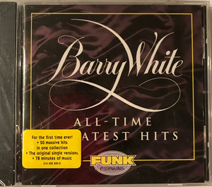Barry White  Greatest Hits CD