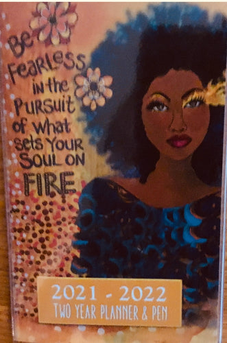 Fearless Two Year Pocket Planner 2021 & 2022
