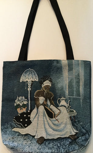 My Cup Runneth Over Woven Tote Bag