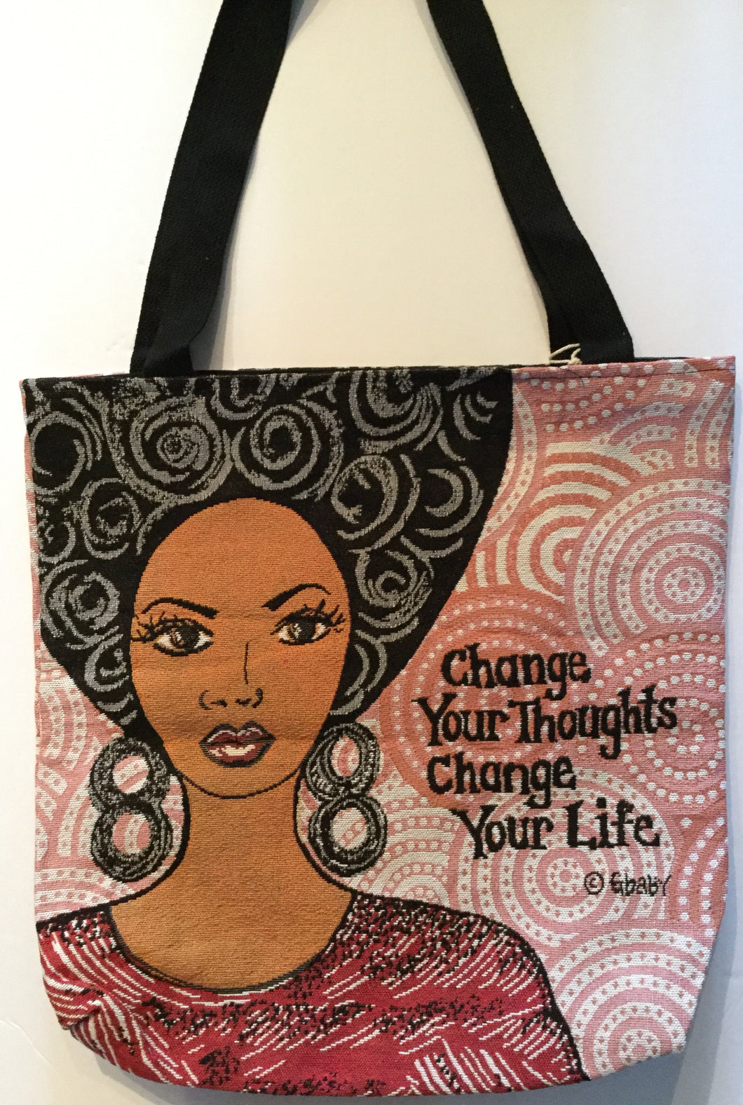 Change Your Thoughts Change Your Life Woven Tote Bag