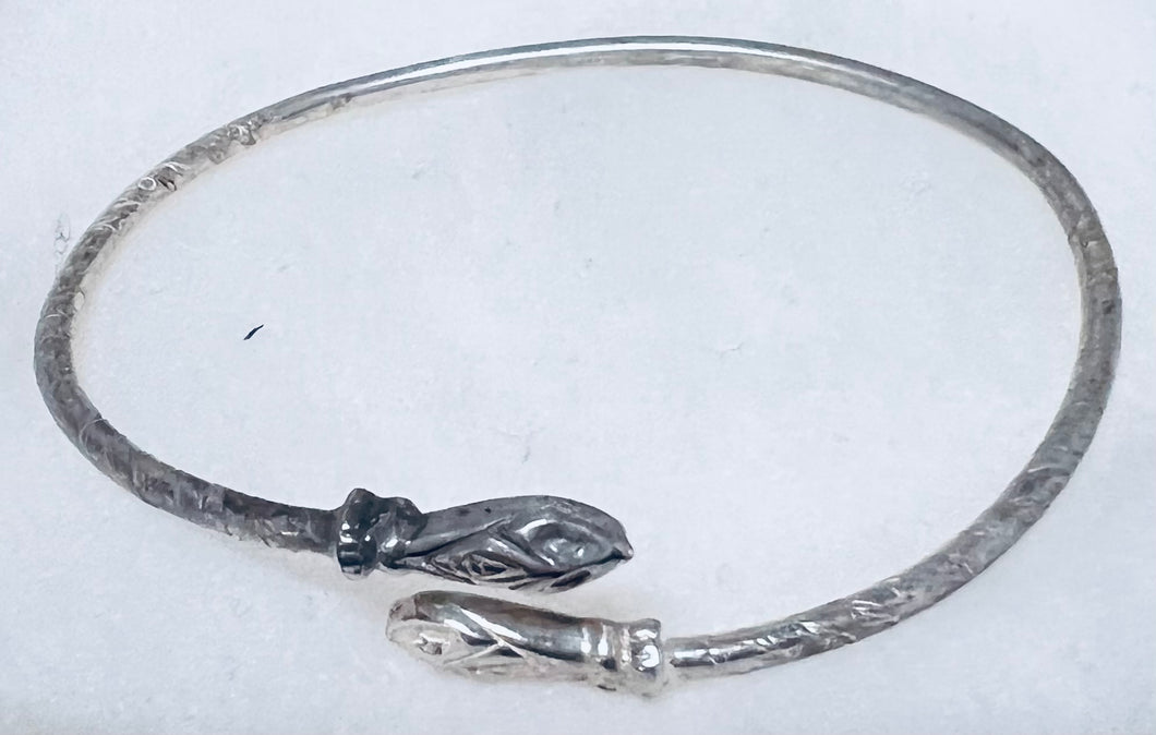 Teen Snake West Indian Sterling Silver Bangles