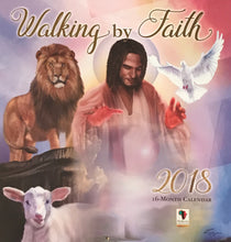 Walking by Faith Wall Calendar 2018