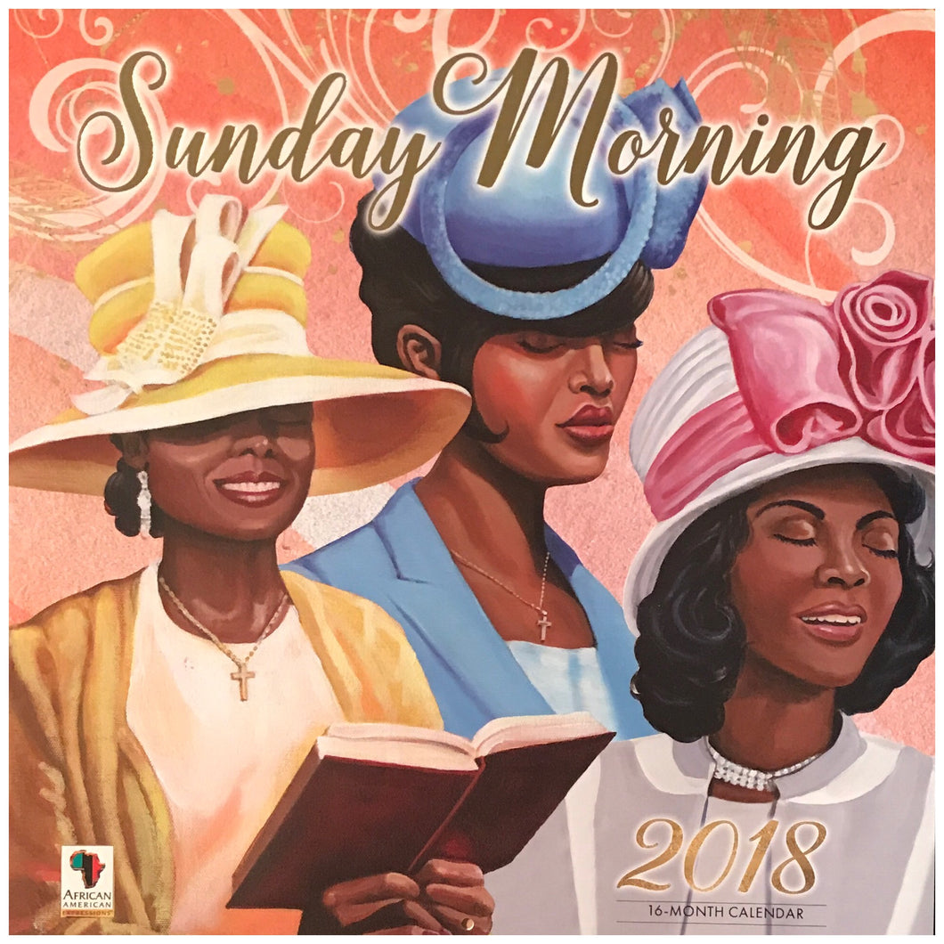 Sunday Morning  Wall Calendar 2018