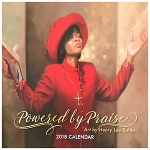 Powered by Praise  Wall Calendar 2018