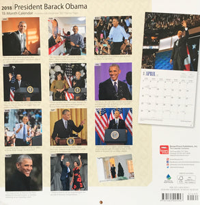 President Barack Obama Wall Calendar 2018