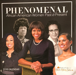 Phenomenal Women Wall Calendar 2018