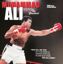 Muhammad Ali Wall Calendar 2018