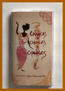 Chances Choices Changes 2 Year Pocket  Planner 2018 & 2019