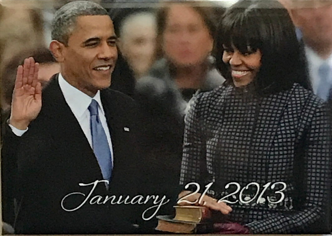 The Obamas 2013  Magnet