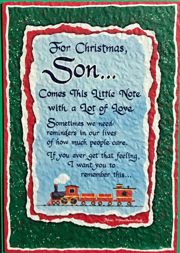 For Christmas Son
