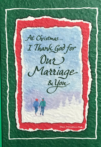 I Thank God for Our Marriage & You
