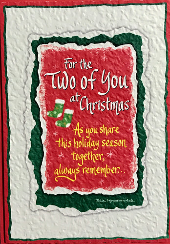 For the Two of You at Christmas