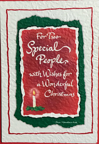 For Two Special People