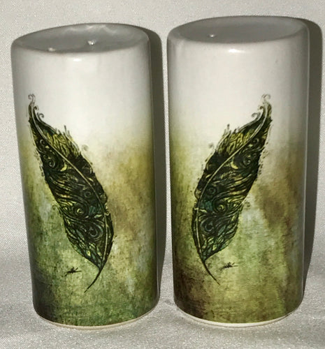 You Will Find Refuge: Salt & Pepper Shakers