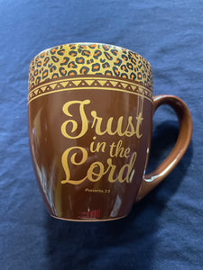 NEW!!! Trust in the Lord Latte Mug